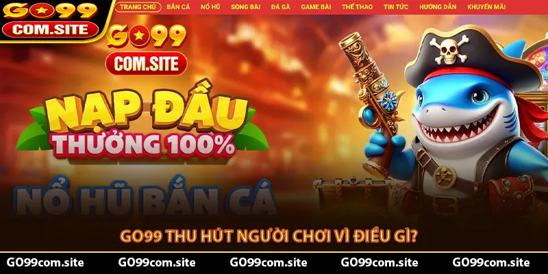 Giao diện trực quan, dễ dùng của Go99